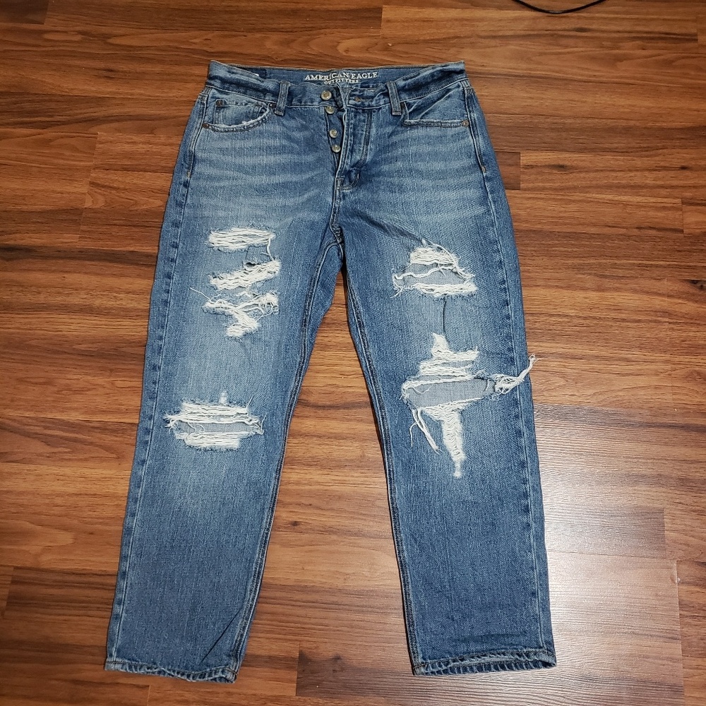 AE high rise jeans